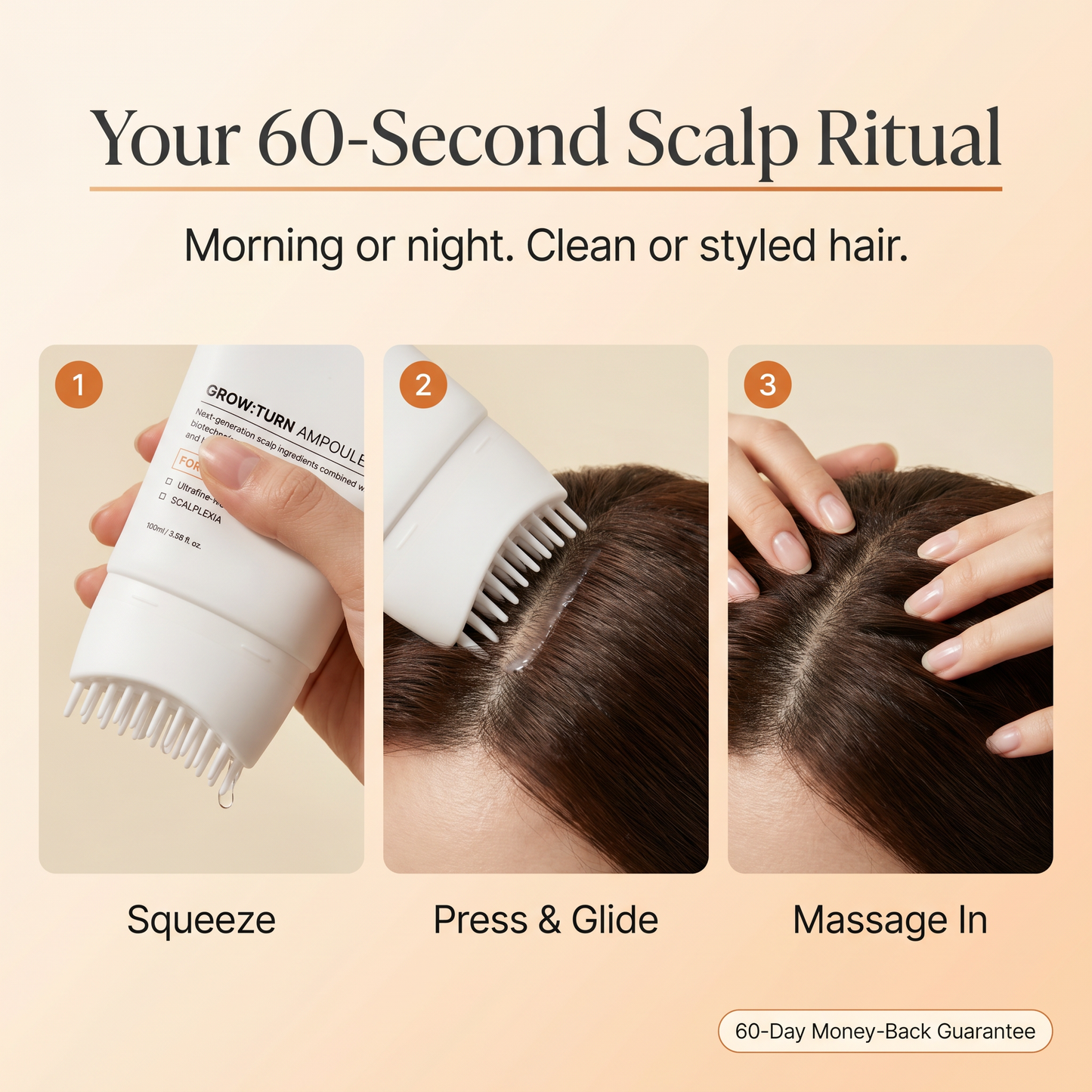 GROW:TURN AMPOULE | Korean Scalp & Hair Serum